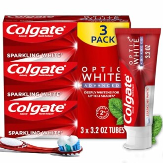 Colgate Optic White Advanced Teeth Whitening Toothpaste